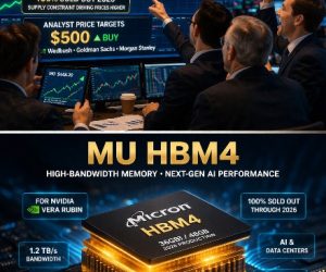 Micron’s MU HBM4 Production Drives AI Memory Boom