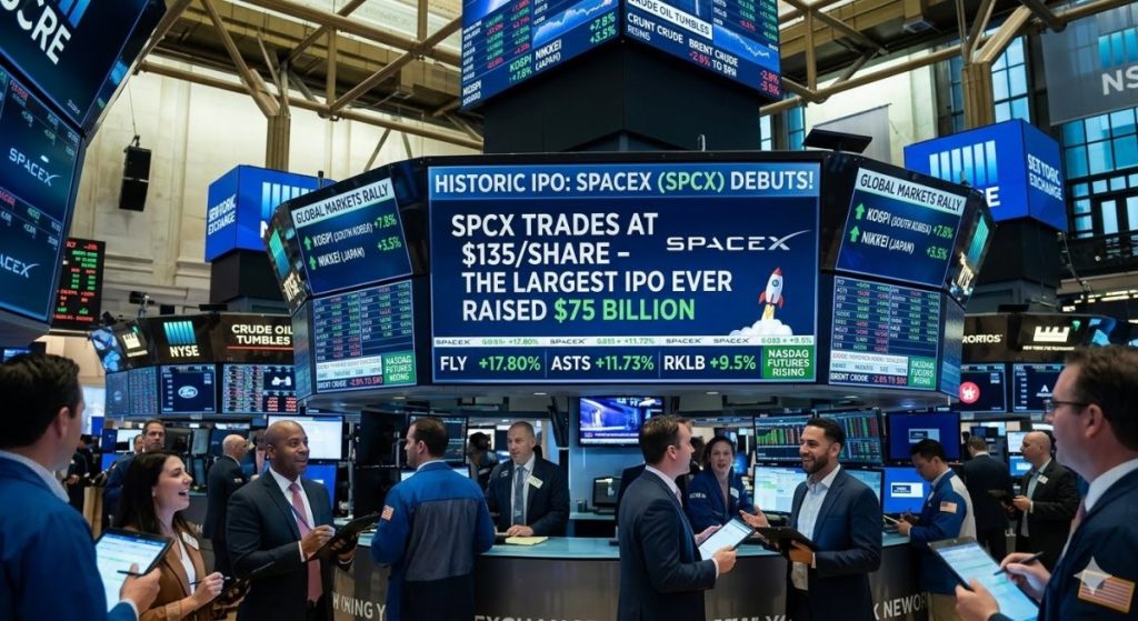 SpaceX Historic $75B IPO