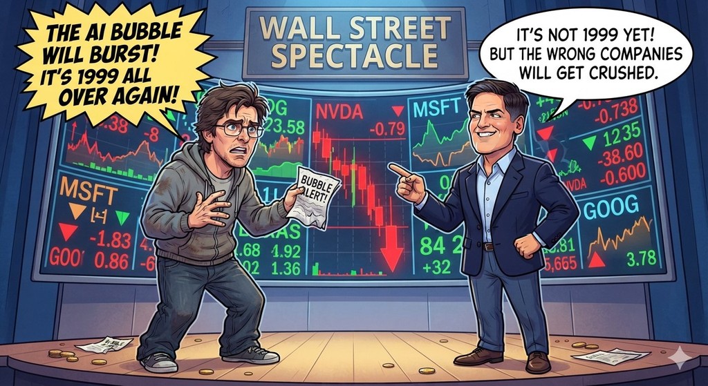 Michael Burry and Mark Cuban